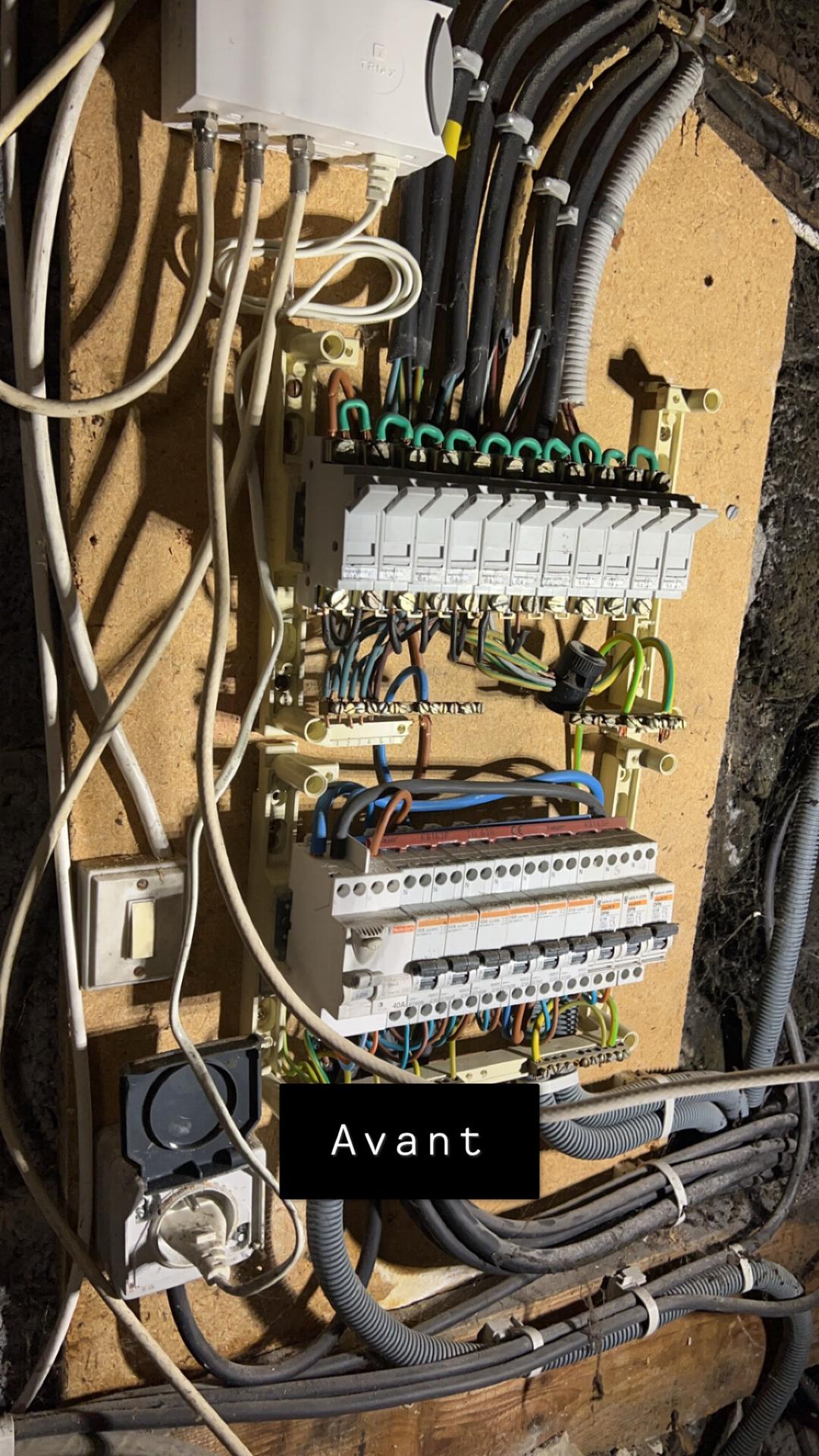 Travaux électriques réalisés par Nova Elec