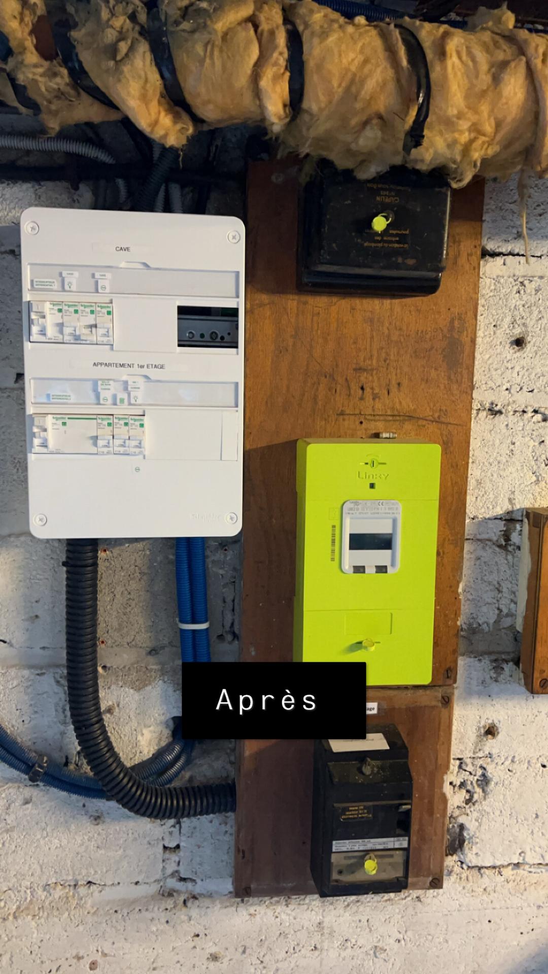 Intervention électrique de Nova Elec à Magny-en-Vexin